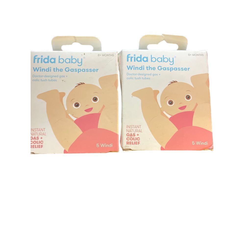 2 Frida Baby Windi the Gaspasser Gas & Colic Relief for Infants (5 Pack) M-02